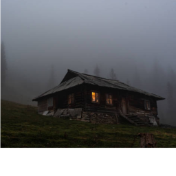 Just a cabin.
