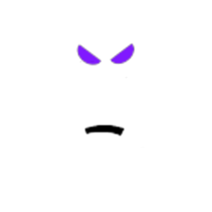 Custom Face-Purple Evil Eyes Roblox decal