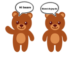 Chubby bear’s
