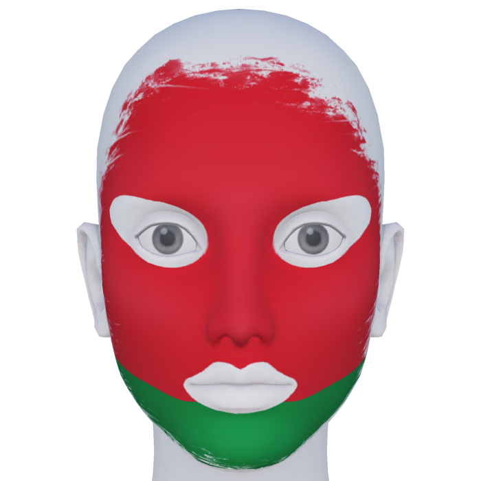 Belarus Facepaint