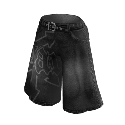 vstar* Y2K Jorts w Star Belt