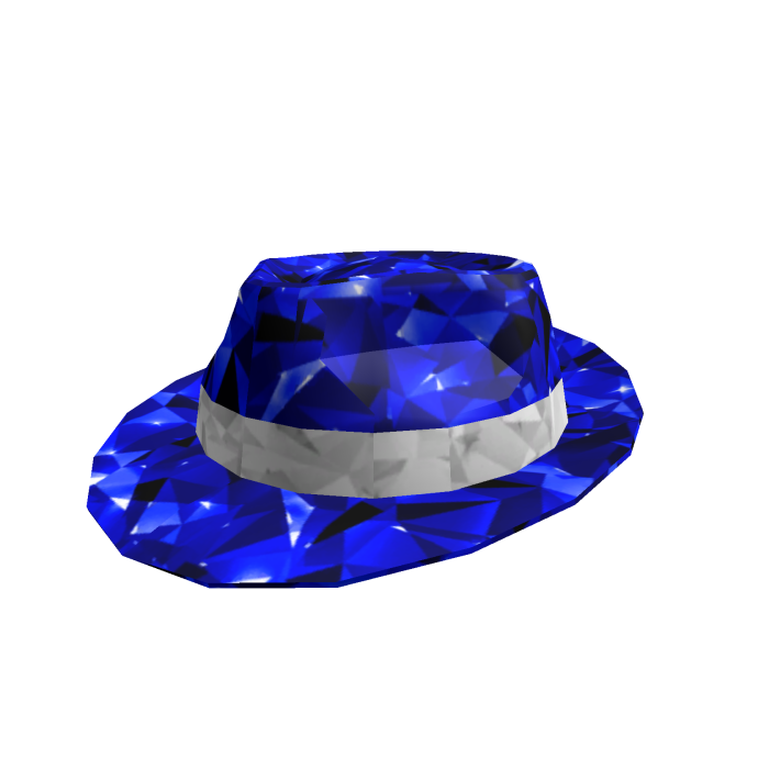 Sparkle Time Blue Fedora