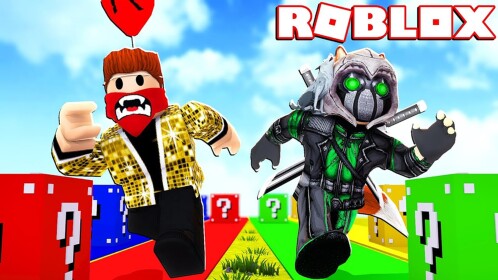  🌈 LUCKY BLOCK Run [Lucky Block Loot Race!]