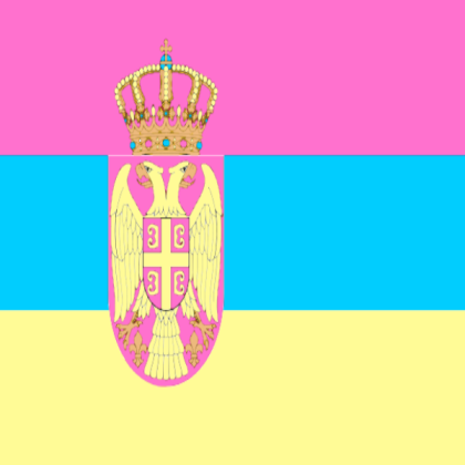 Vaporwave Serbia Roblox decal