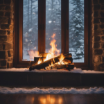 Cozy By The Fireplace