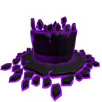 Purple Underworld Top Hat