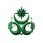Emerald  Moon Night  Crown