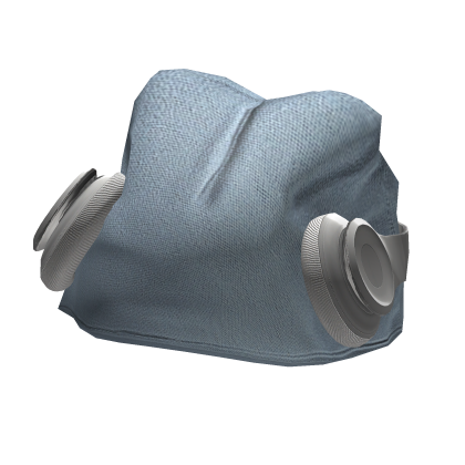 Blue Beanie w/ Headphones Roblox item