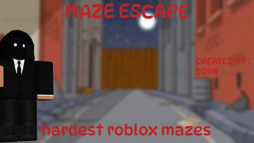 (NEW) MAZE ESCAPE! [ROBLOX HARDEST GAME] (Obby)