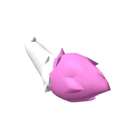 Festive Pink Fox Tail