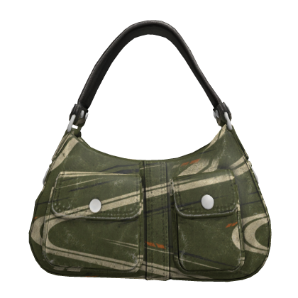 Olive Camo Cargo Bag