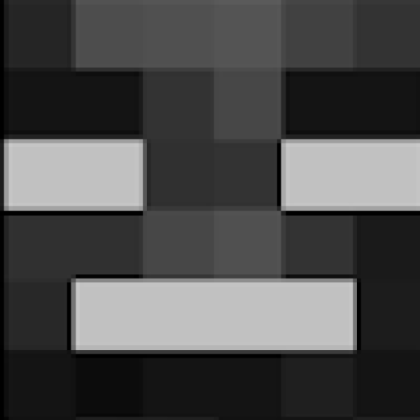 minecraft side wither skull (front) Roblox decal