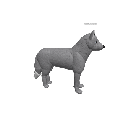 StarterCharacter Wolf by #############