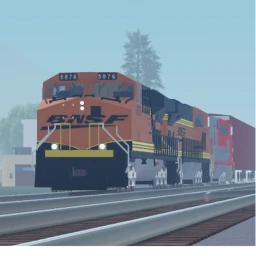 Railfan BNSF at Conway WA icon