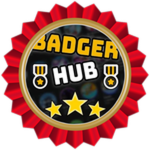 guess the badger's "guess the badgers" badge!