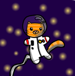 space cat for life