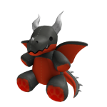 [CODE HOLLOWDERG] OrangeDragon Plushie: Sinister