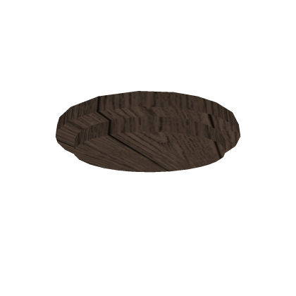 Old Wooden Plate - M783