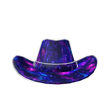 Galaxy Cowboy Hat Roblox item