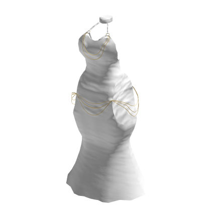 Chibi Doll Goddess Dress - White
