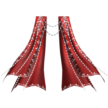 1.0 Christmas Royal Dual Capes  - Red/White