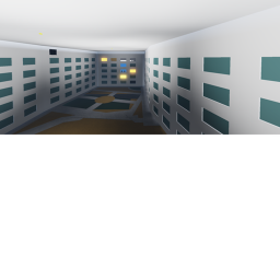 The Backrooms: Courtyard of Windows