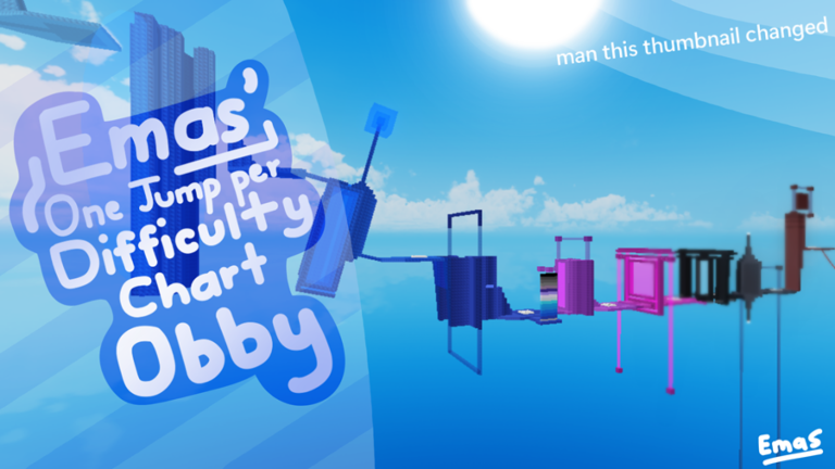 Emas' One Jump per Difficulty Chart Obby screenshot 1