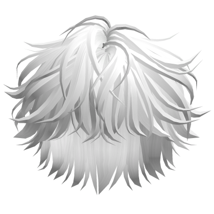 Messy Boy Cute Hair ( White ) Roblox item