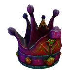Colorful Tropical Jester Crown