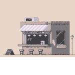 A normal coffee shop