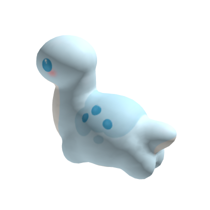 Kawaii Soft Dino Plushie in Blue