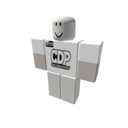 Baju Roblox CDP CDP Polos Pendek