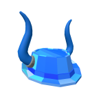 Blue Horned Fedora