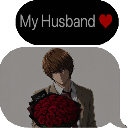 Light Yagami Husband Text/Image
