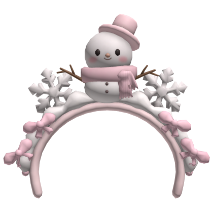 Cozy Snowman Winter Headband Christmas