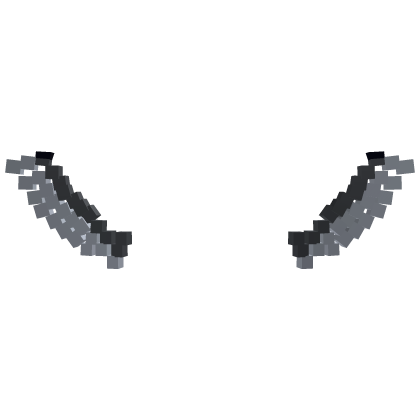 GRAY Blurple 8-Bit Wings [ADDON]