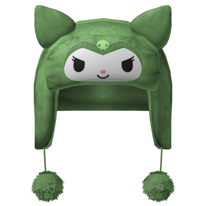 Green Cute Kuromi Hat
