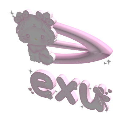 exu hairclip∧,,,∧ Roblox item