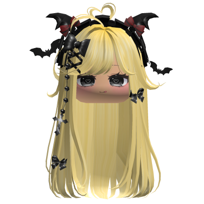 Vamp Straight  Hair w/Headband (Yellow)