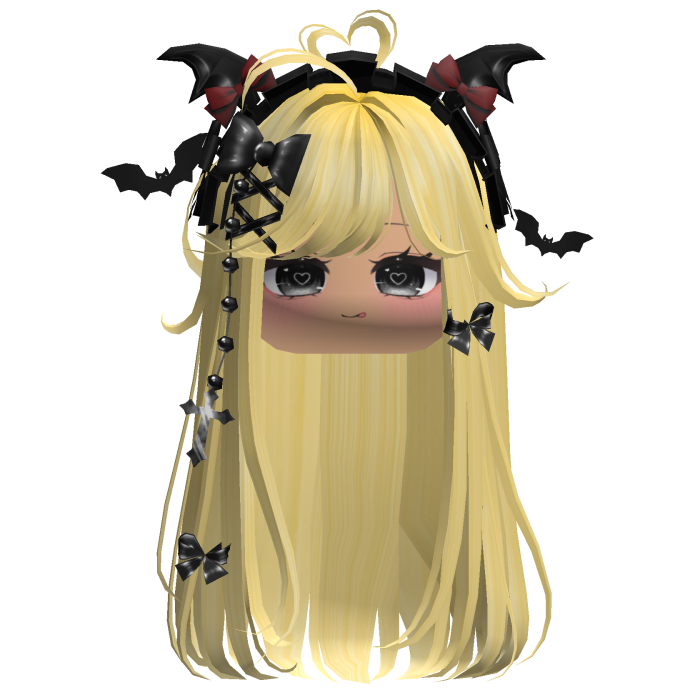 Vamp Straight  Hair w/Headband (Yellow)