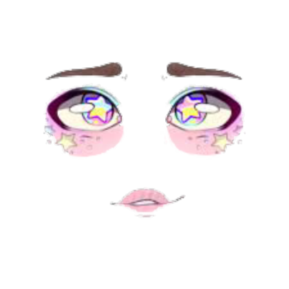 CUTE STAR MAKEUP Roblox decal
