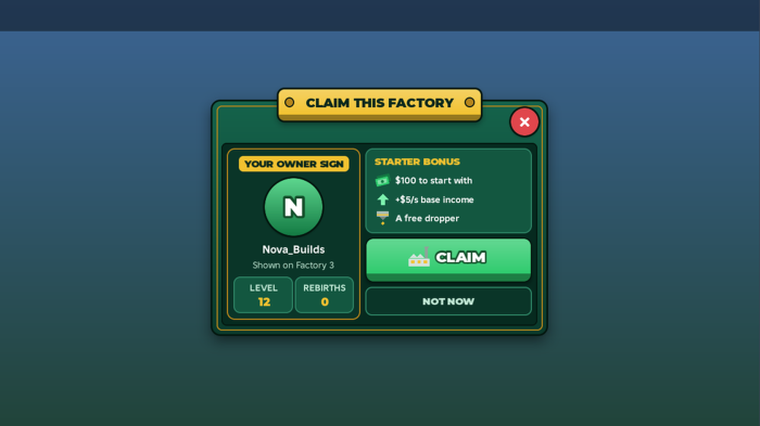 Tycoon UI Kit Cash Buttons Upgrade Shop HUD Panels preview 4