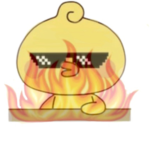 The flaming hot chickadees