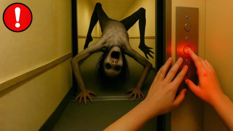 Horror Elevator 😱 [SCARY]!