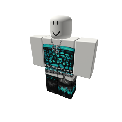 Scene blue emo mcbling fur rawr myxspace y2k fit