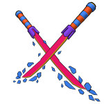 Rapid Rumble Cool Dual Swords