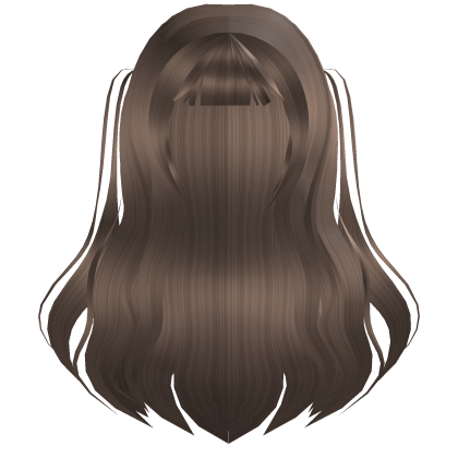𐂯 ethereal wavy twintails in mocha Roblox item