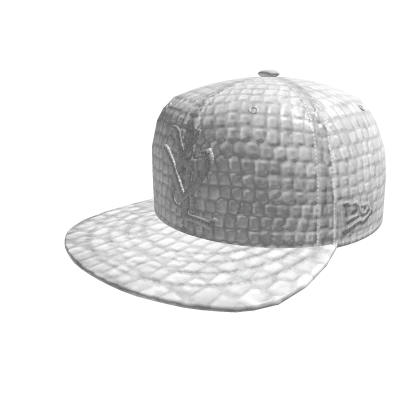 Carti YVL Fitted Hat (Croc White) | Roblox Item - Rolimon's