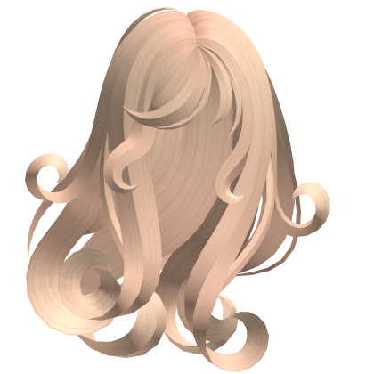 Windy Cute Swirly Hair (Blonde) Roblox item