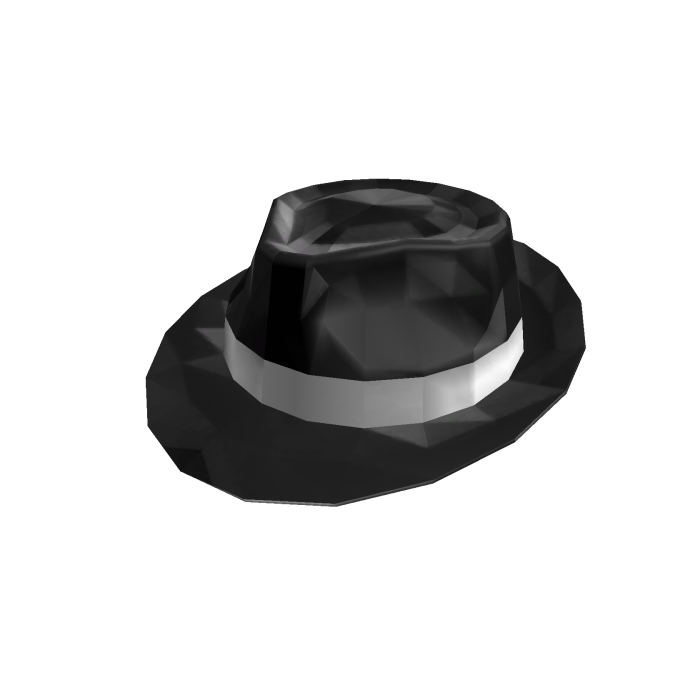 Black Sparkletime Fedora